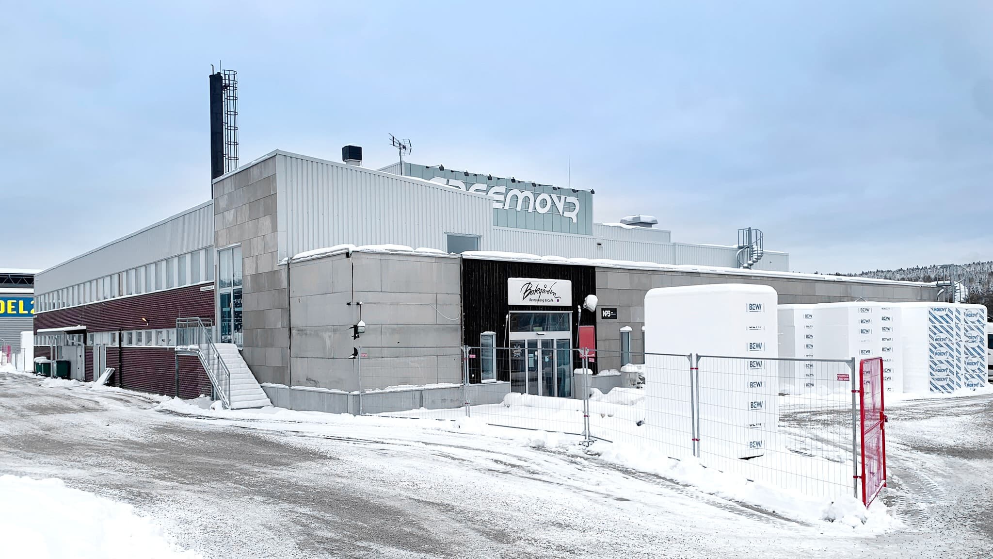 Här byggs Berners nya skadecenter i Sundvall.