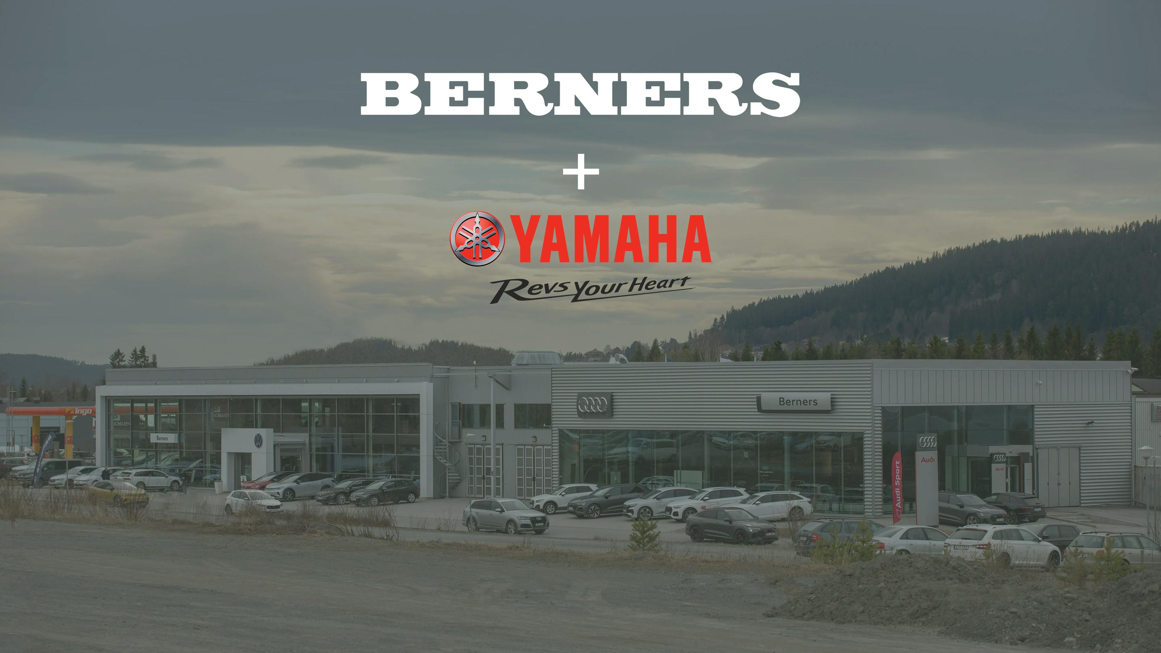Berners blir ny återförsäljare av Yamaha i Jämtlands län.